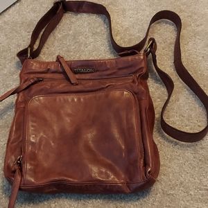 Estalon brown shoulder / crossbody bag